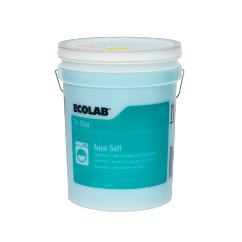 Ecolab® Tri-Star Aqua Soft NP Fabric Softener & Neutralizer 5 Gallon